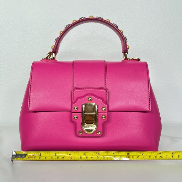 Dolce & Gabbana Large Fuchsia Handbag - Picture 3 of 11